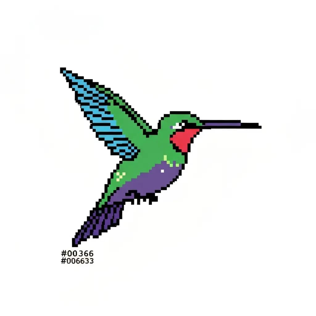Example of an exclusive pixel art t-shirt created from a personal photo
